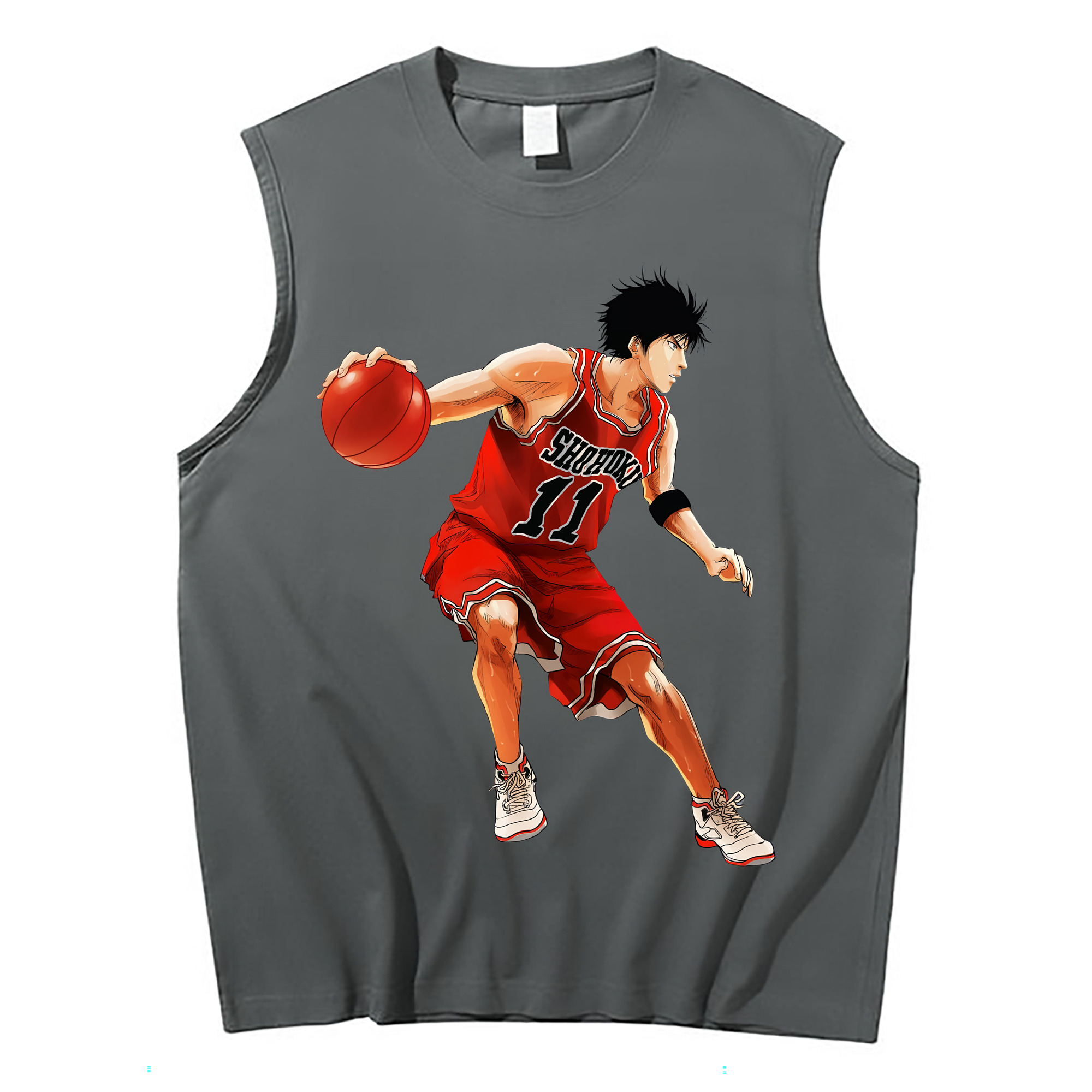 （画像用） SLAM DUNK／スラムダンク コットン100％タンクトップ（フロントプリント）